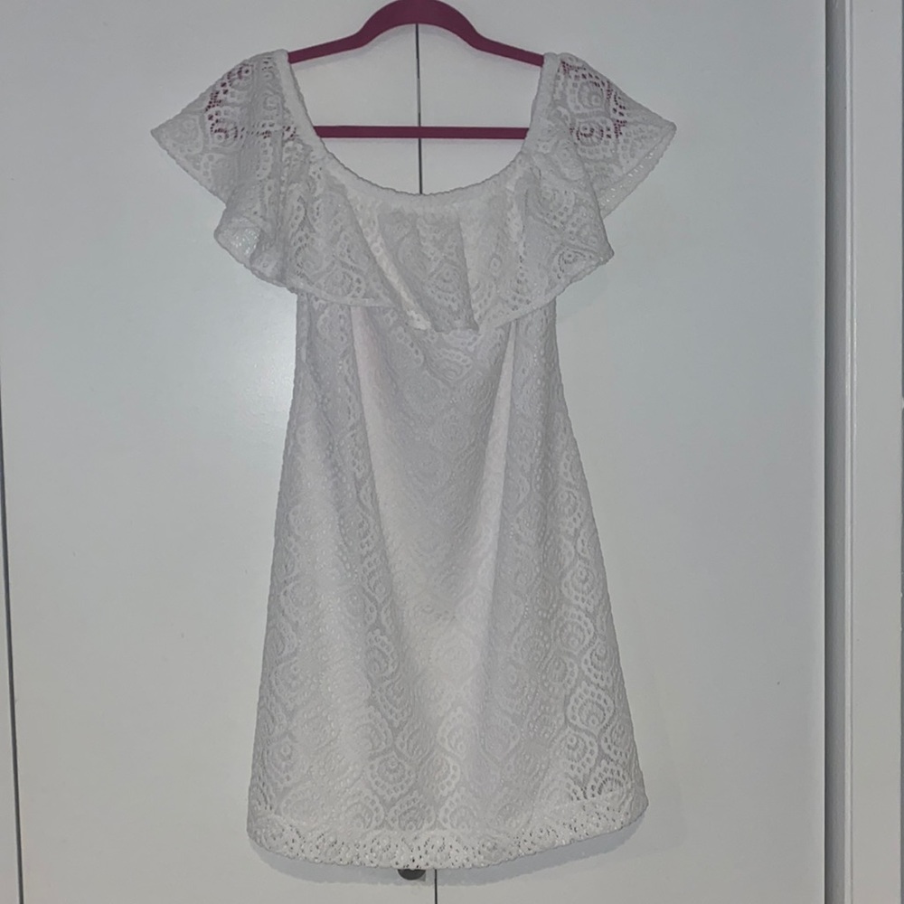 Lilly Pulitzer White Lace dress